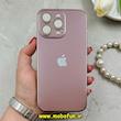 قاب گوشی iPhone 15 Pro Max آیفون مدل PVD اورجینال ضد خش پشت گلس شیشه ای ونیزکیس Veniz Case محافظ لنز دار بنفش کد 84388