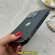 قاب گوشی iPhone 15 Pro Max آیفون مدل PVD اورجینال ضد خش پشت گلس شیشه ای ونیزکیس Veniz Case محافظ لنز دار سرمه ای کد 84389