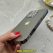 قاب گوشی iPhone 15 Pro Max آیفون مدل PVD اورجینال ضد خش پشت گلس شیشه ای ونیزکیس Veniz Case محافظ لنز دار نچرال کد 84390