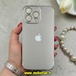 قاب گوشی iPhone 15 Pro Max آیفون مدل PVD اورجینال ضد خش پشت گلس شیشه ای ونیزکیس Veniz Case محافظ لنز دار نچرال کد 84390