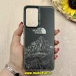 قاب گوشی Galaxy A53 سامسونگ So CooL سوکول اورجینال فانتزی دکمه کرومی طرح The North Face کد 84439
