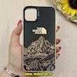 قاب گوشی iPhone 11 آیفون So CooL سوکول اورجینال فانتزی دکمه کرومی طرح The North Face کد 84443