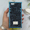 قاب گوشی iPhone 6 / iPhone 6S آیفون صندوقی اورجینال شاین نگین سواروسکی پلاک آینه ای سرمه ای کد 86318