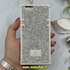 قاب گوشی iPhone 6 / iPhone 6S آیفون صندوقی اورجینال شاین نگین سواروسکی پلاک آینه ای نقره ای کد 86319
