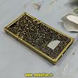 قاب گوشی iPhone 6 / iPhone 6S آیفون صندوقی اورجینال شاین نگین سواروسکی پلاک آینه ای طلایی کد 86320