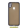 قاب گوشی A11 سامسونگ طرح پشت مات محافظ لنز دار کد 14