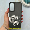 قاب گوشی Galaxy S23 FE سامسونگ اورجینال CASETIFY کبریتی چرمی اورجینال Unique Case سخت HARD طرح گربه کد 84952