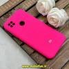 قاب گوشی Redmi 9C / Redmi 10A / Poco C3 شیائومی سیلیکونی اورجینال پاک کنی درجه یک زیربسته سرخابی کد 84897