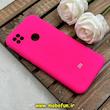 قاب گوشی Redmi 9C / Redmi 10A / Poco C3 شیائومی سیلیکونی اورجینال پاک کنی درجه یک زیربسته سرخابی کد 84897