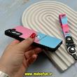 قاب گوشی Galaxy S21 FE سامسونگ کیارا سخت محافظ لنزدار به همراه بند آویز ست کد 85112