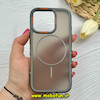 قاب گوشی iPhone 16 Pro آیفون پشت مات PC مگ سیف دار اصلی درجه یک یونیک کیس Unique Case اورجینال دور سیلیکونی طوسی کد 85368