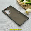قاب گوشی Galaxy S24 Ultra سامسونگ پشت مات PC مگ سیف دار اصلی درجه یک یونیک کیس Unique Case اورجینال دور سیلیکونی طوسی کد 85375