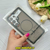 قاب گوشی Galaxy S25 Ultra سامسونگ پشت مات PC مگ سیف دار اصلی درجه یک یونیک کیس Unique Case اورجینال دور سیلیکونی مشکی کد 85378