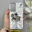 قاب گوشی Galaxy A54 سامسونگ موج دار VERSAILLES سه بعدی لنز کرومی طرح POLO کد 85429
