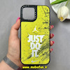 قاب گوشی iPhone 12 Pro Max آیفون پشت گلس آینه ای اورجینال CASETIFY طرح Just Do It کد 86250