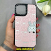 قاب گوشی iPhone 13 Pro Max آیفون پشت گلس آینه ای اورجینال CASETIFY طرح خرگوش کد 86260