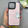 قاب گوشی iPhone 14 Pro Max آیفون پشت گلس آینه ای اورجینال CASETIFY طرح خرگوش کد 86261
