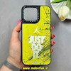 قاب گوشی iPhone 14 Pro Max آیفون پشت گلس آینه ای اورجینال CASETIFY طرح Just Do It کد 86263