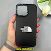قاب گوشی iPhone 14 Pro Max آیفون پشت گلس آینه ای اورجینال CASETIFY طرح The North Face کد 86264