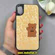 قاب گوشی iPhone X / iPhone XS آیفون پشت گلس آینه ای اورجینال CASETIFY طرح تدی کد 86267