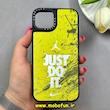 قاب گوشی iPhone 13 / iPhone 14 آیفون پشت گلس آینه ای اورجینال CASETIFY طرح Just Do It کد 86271