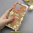 قاب گوشی Galaxy S25 Ultra سامسونگ سیلیکونی پاک کنی CUTE BEAR طرح تدی برجسته قهوه ای کد 83093