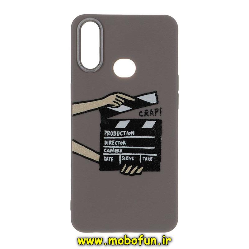 قاب گوشی Galaxy A10S سامسونگ لدر دیزاین SOFT Lether Design فانتزی سیلیکونی طرح چرمی کات کد 74754