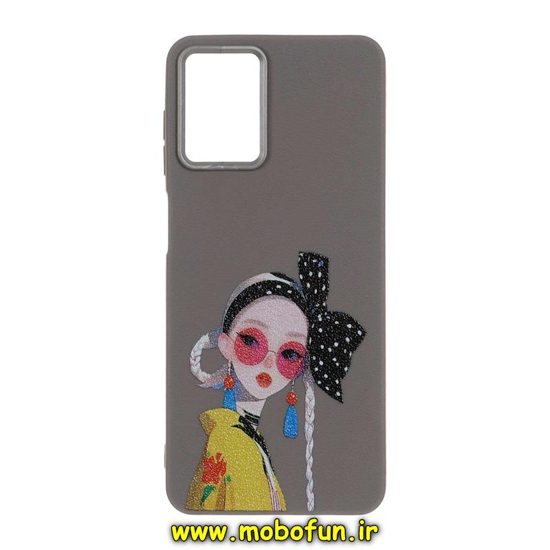 قاب گوشی Galaxy A12 / M12 سامسونگ لدر دیزاین SOFT Lether Design فانتزی سیلیکونی طرح چرمی دخترونه کد 74767