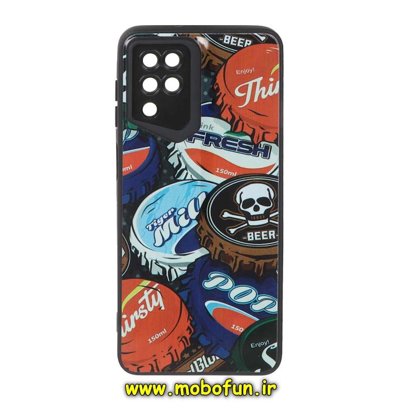 قاب گوشی Galaxy A12 / Galaxy M12 سامسونگ Porsche Design سیلیکونی ژله ای محافظ لنز دار فانتزی اسپرت مشکی کد 74788