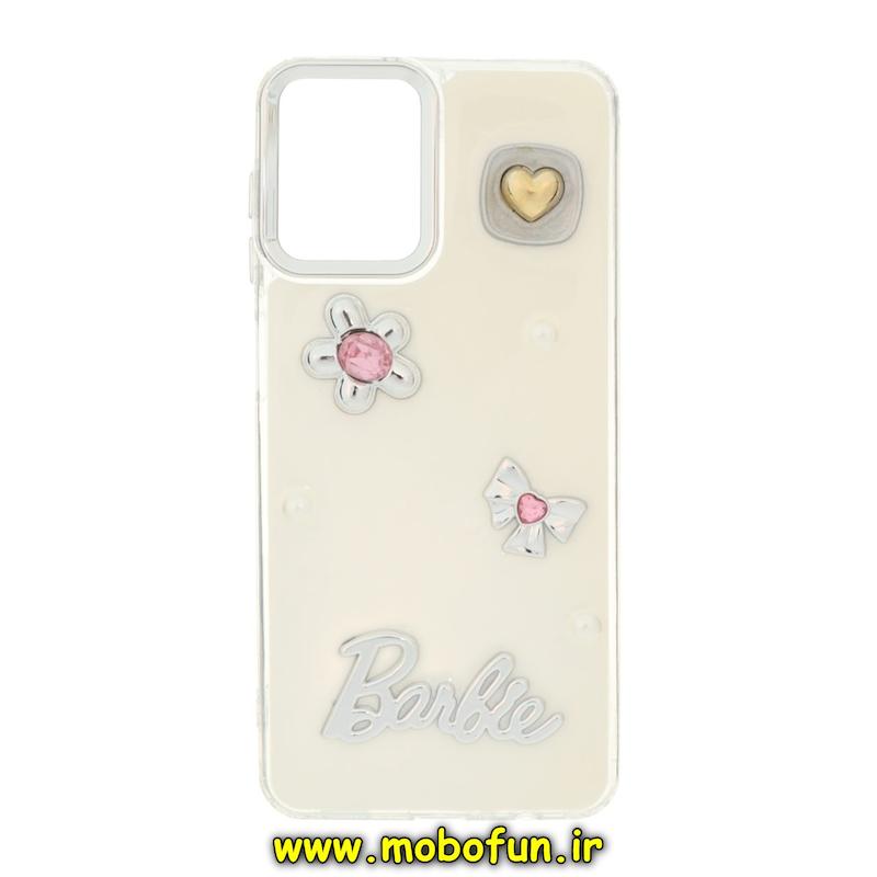 قاب گوشی Galaxy A12 / M12 سامسونگ فانتزی برجسته رزینی Luxury Case لنز و دکمه کرومی کد 74799