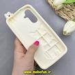 قاب گوشی Galaxy A56 سامسونگ سیلیکونی پاک کنی FUN PUPPY طرح سگ پشمالو برجسته کد 83046