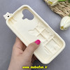 قاب گوشی iPhone 16 آیفون سیلیکونی پاک کنی FUN PUPPY طرح سگ پشمالو برجسته کد 83060