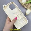 قاب گوشی iPhone 16 Pro Max آیفون سیلیکونی پاک کنی FUN PUPPY طرح سگ پشمالو برجسته کد 83064