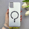 قاب گوشی Galaxy A05 سامسونگ اورجینال SO COOL سوکول لنز کرومی براق طرح مگ سیف اسپرت Sport نقره ای کد 86773