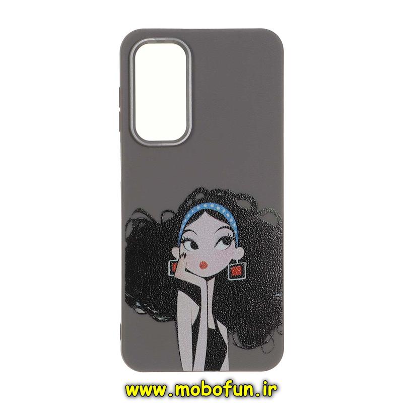 قاب گوشی Galaxy A16 سامسونگ لدر دیزاین SOFT Lether Design فانتزی سیلیکونی طرح چرمی دخترونه کد 74843