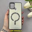 قاب گوشی Galaxy A21S سامسونگ اورجینال SO COOL سوکول لنز کرومی براق طرح مگ سیف اسپرت Sport خاکستری کد 86820