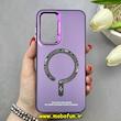 قاب گوشی Galaxy A26 سامسونگ اورجینال SO COOL سوکول لنز کرومی براق طرح مگ سیف اسپرت Sport بنفش کد 86843