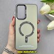 قاب گوشی Galaxy A26 سامسونگ اورجینال SO COOL سوکول لنز کرومی براق طرح مگ سیف اسپرت Sport خاکستری کد 86844