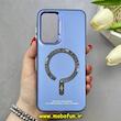 قاب گوشی Galaxy A26 سامسونگ اورجینال SO COOL سوکول لنز کرومی براق طرح مگ سیف اسپرت Sport آبی کد 86845