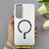 قاب گوشی Galaxy A35 سامسونگ اورجینال SO COOL سوکول لنز کرومی براق طرح مگ سیف اسپرت Sport نقره ای کد 86858