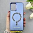قاب گوشی Galaxy A72 سامسونگ اورجینال SO COOL سوکول لنز کرومی براق طرح مگ سیف اسپرت Sport آبی کد 86897