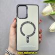 قاب گوشی Galaxy A72 سامسونگ اورجینال SO COOL سوکول لنز کرومی براق طرح مگ سیف اسپرت Sport آبی کد 86899