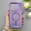 قاب گوشی Redmi Note 14 4G شیائومی اورجینال SO COOL سوکول لنز کرومی براق طرح مگ سیف اسپرت Sport بنفش کد 86942
