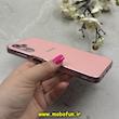 قاب گوشی Galaxy A14 سامسونگ PVD ضد خش پشت گلس شیشه ای محافظ لنز دار صورتی کد 86666