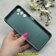 قاب گوشی Galaxy A14 سامسونگ PVD ضد خش پشت گلس شیشه ای محافظ لنز دار سبز کد 86667
