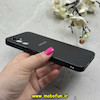 قاب گوشی Galaxy A14 سامسونگ PVD ضد خش پشت گلس شیشه ای محافظ لنز دار مشکی کد 86670