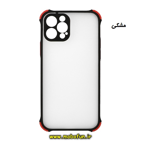 مشخصات و خرید قاب گوشی Iphone 12 - 12 Pro طرح پشت مات محافظ لنز دار ایربگ دار، خرید قاب گوشی Iphone 12 - 12 Pro طرح پشت مات محافظ لنز دار ایربگ دار از فروشگاه موبوفان، قاب پشت مات محافظ لنز دار آیفون 12، قاب پشت مات محافظ لنز دار آیفون 12 پرو