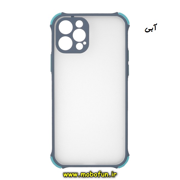 مشخصات و خرید قاب گوشی Iphone 12 - 12 Pro طرح پشت مات محافظ لنز دار ایربگ دار، خرید قاب گوشی Iphone 12 - 12 Pro طرح پشت مات محافظ لنز دار ایربگ دار از فروشگاه موبوفان، قاب پشت مات محافظ لنز دار آیفون 12، قاب پشت مات محافظ لنز دار آیفون 12 پرو