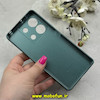 قاب گوشی Redmi Note 13 5G شیائومی PVD ضد خش پشت گلس شیشه ای محافظ لنز دار سبز کد 86758