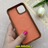 قاب گوشی iPhone 11 Pro آیفون لدر دیزاین SOFT Lether Design برند Syndee سیلیکونی مگ سیف دار اورجینال عسلی کد 87279
